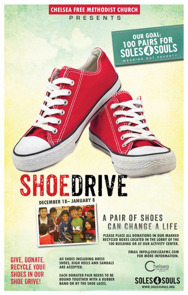 Chelsea Free Methodist Church Shoe Drive Chelsea