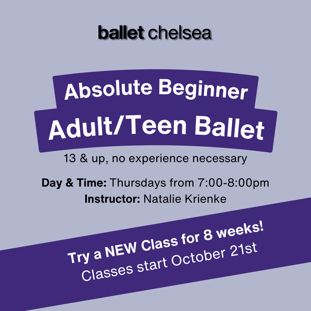 Absolute Beginner Adult Teen Ballet Classes Chelsea Michigan