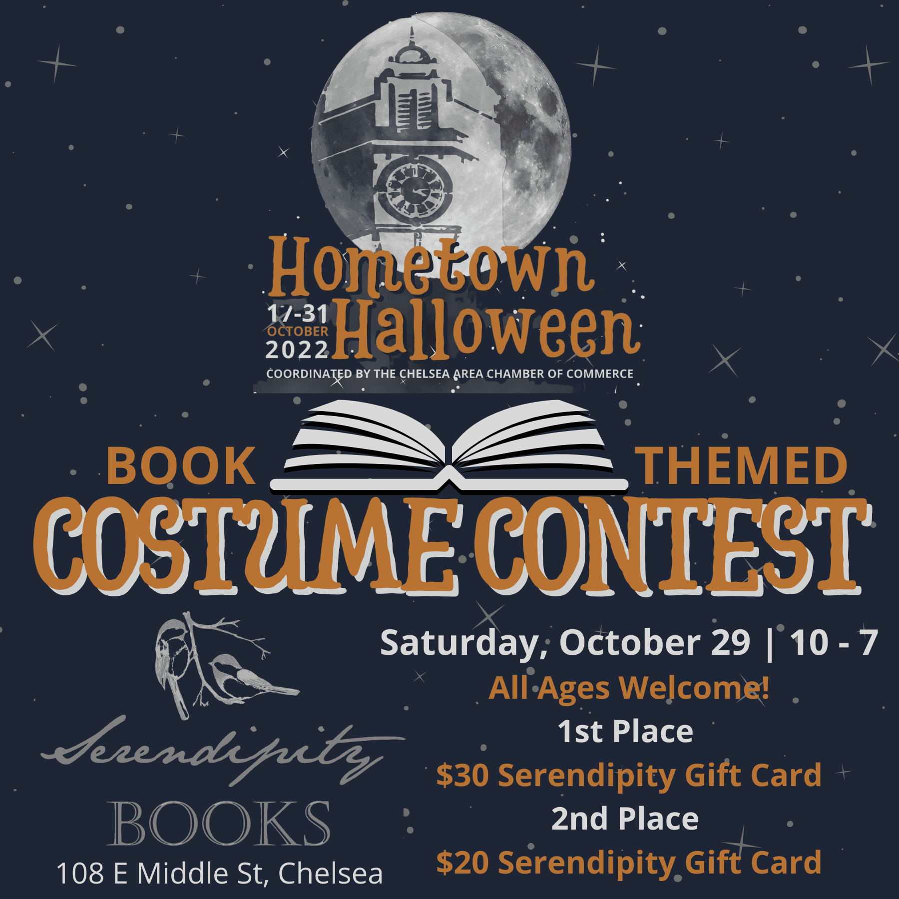 Book Themed Costume Contest