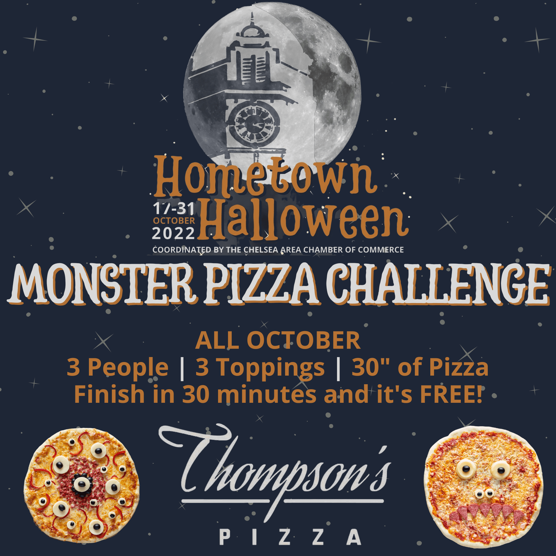 Monster Pizza Challenge