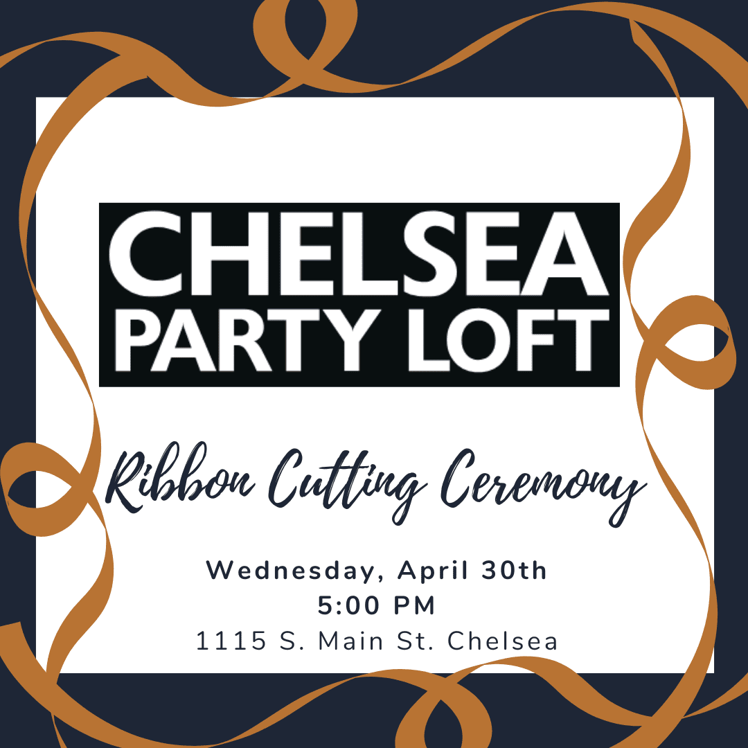 Chelsea Party Loft | Ribbon Cutting | Chelsea Michigan | chelseamich.com