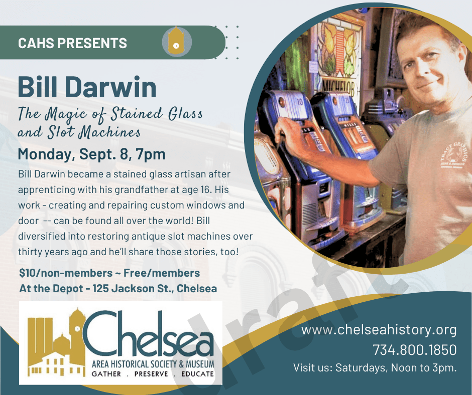 Chelsea Area Historical Society September Presentation | Chelsea ...