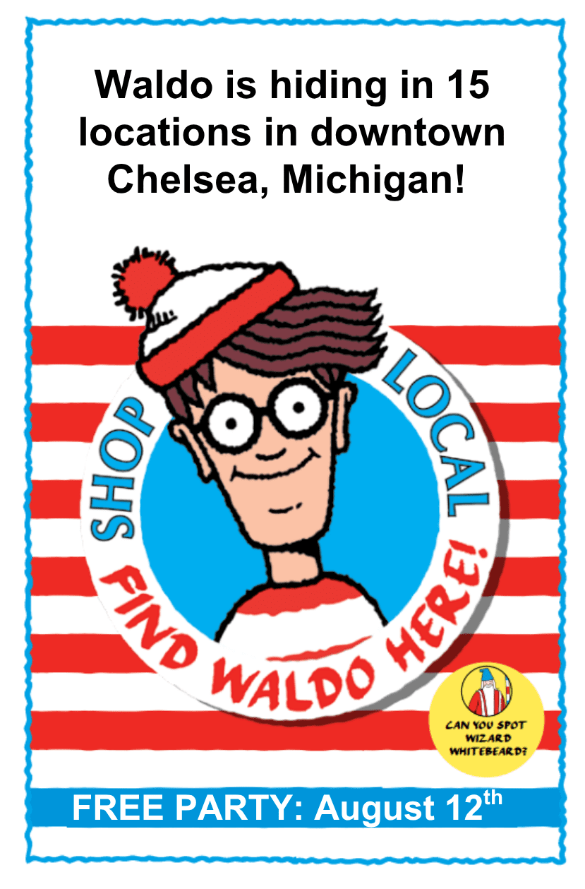 Find Waldo in Downtown Chelsea! | Chelsea Michigan